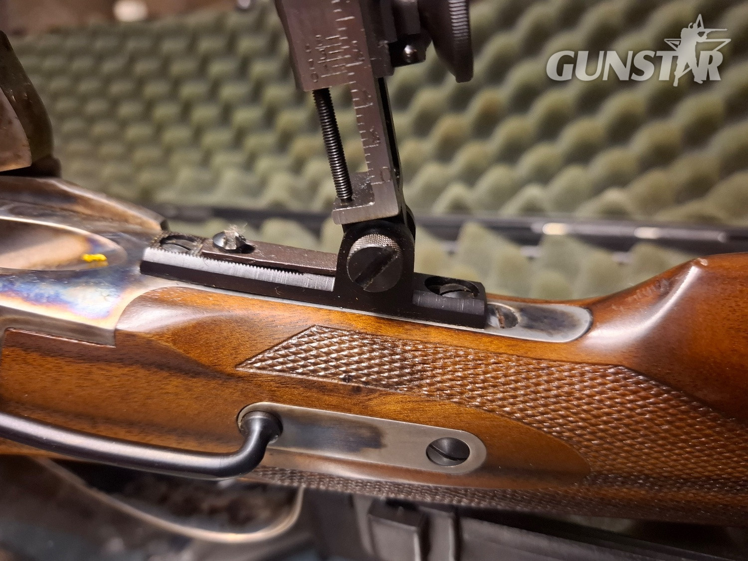 Pedersoli 1874 Sharps Quigley Lever Action .45 Rifle - {CATEGORY} in 