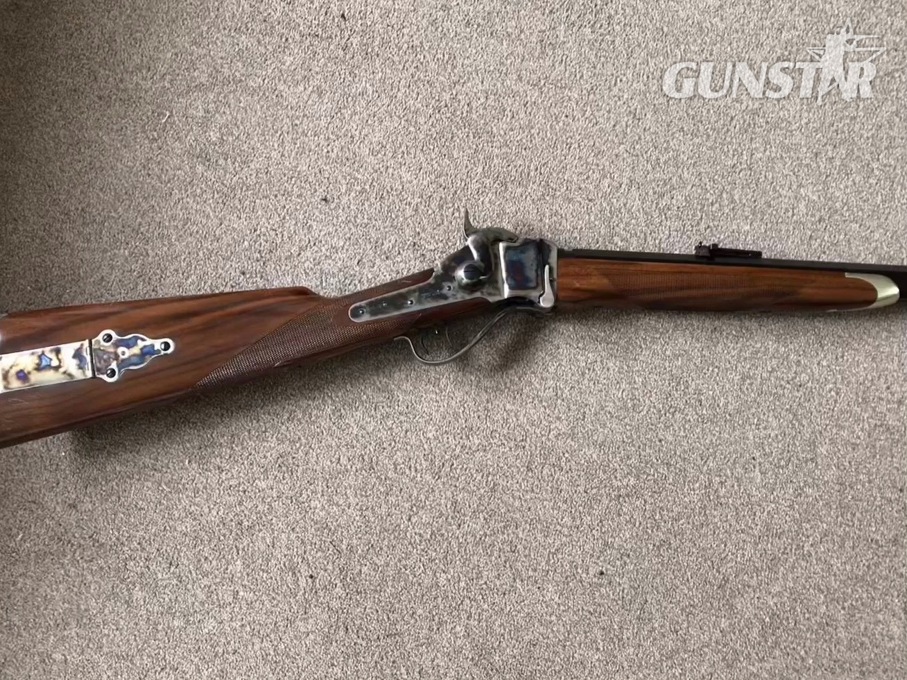 Pedersoli 1874 Sharps Quigley Lever Action .45 Rifle 