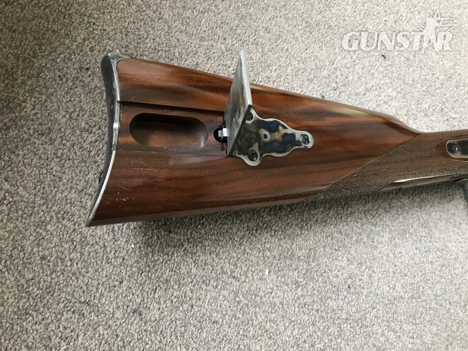 {CATEGORY} - Pedersoli 1874 Sharps Quigley Lever Action .45 Rifle in 
