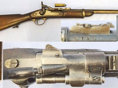 Portuguese Contract, Model 1875 .577 Snider Obsolete Calibre 5 Groove Carbine by B S A & M Co. Sn - 23174:43 Portuguese Contract, Model 1875 .577 Snider Obsolete Calibre 5 Groove Carbine by B S A & M Co. Sn - 23174:43 Single Shot Obsolete Rifle