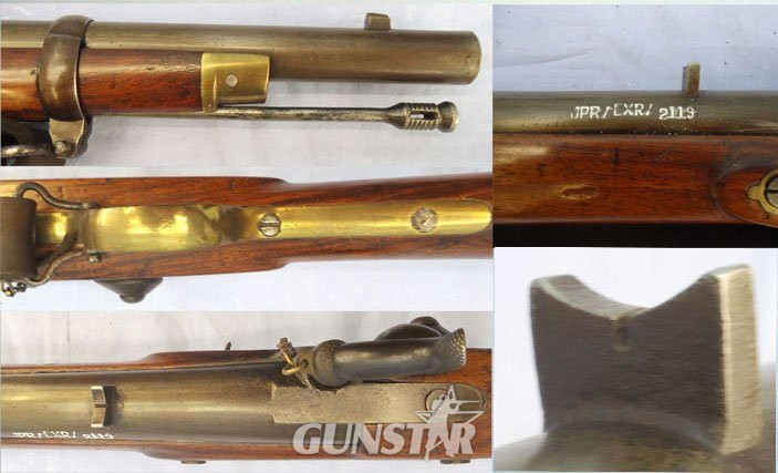  Tower Tower, Enfield Indian Pattern 1858 Percussion Musket. Sn - 21977:8 Single Shot None Rifle