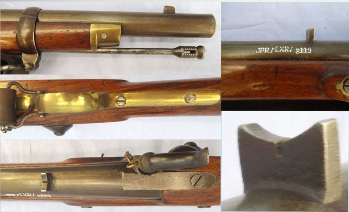  Tower Tower, Enfield Indian Pattern 1858 Percussion Musket. Sn - 21977:8 Single Shot None Rifle