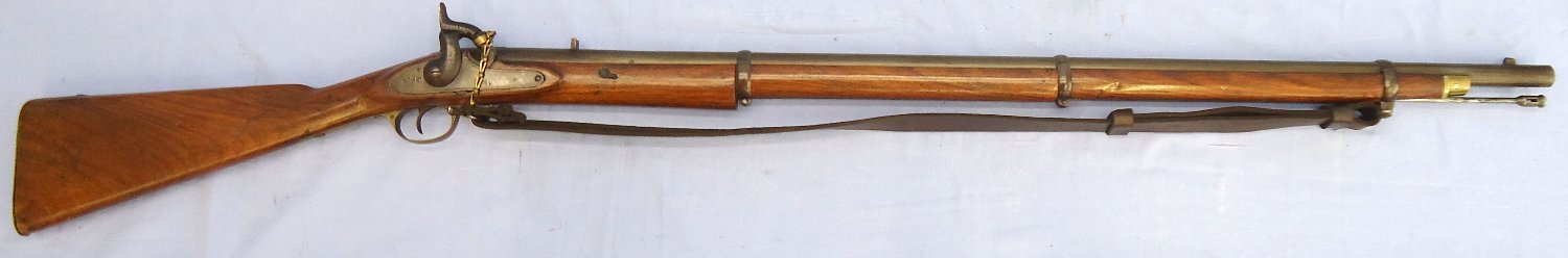 Tower Tower, Enfield Indian Pattern 1858 Percussion Musket. Sn - 21977:8 Single Shot None Rifle - {CATEGORY} in 