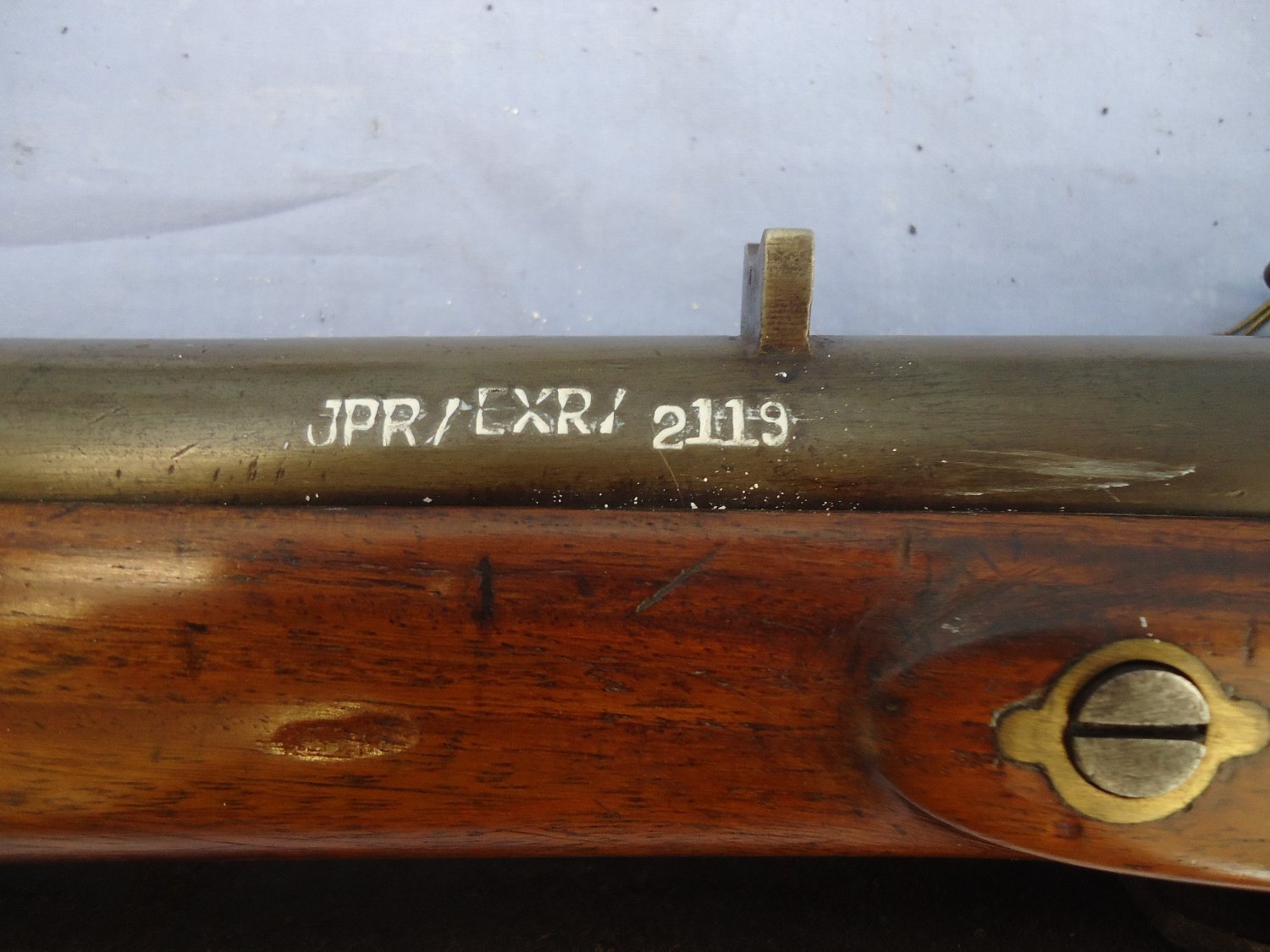 Tower Tower, Enfield Indian Pattern 1858 Percussion Musket. Sn - 21977:8 Single Shot None Rifle 