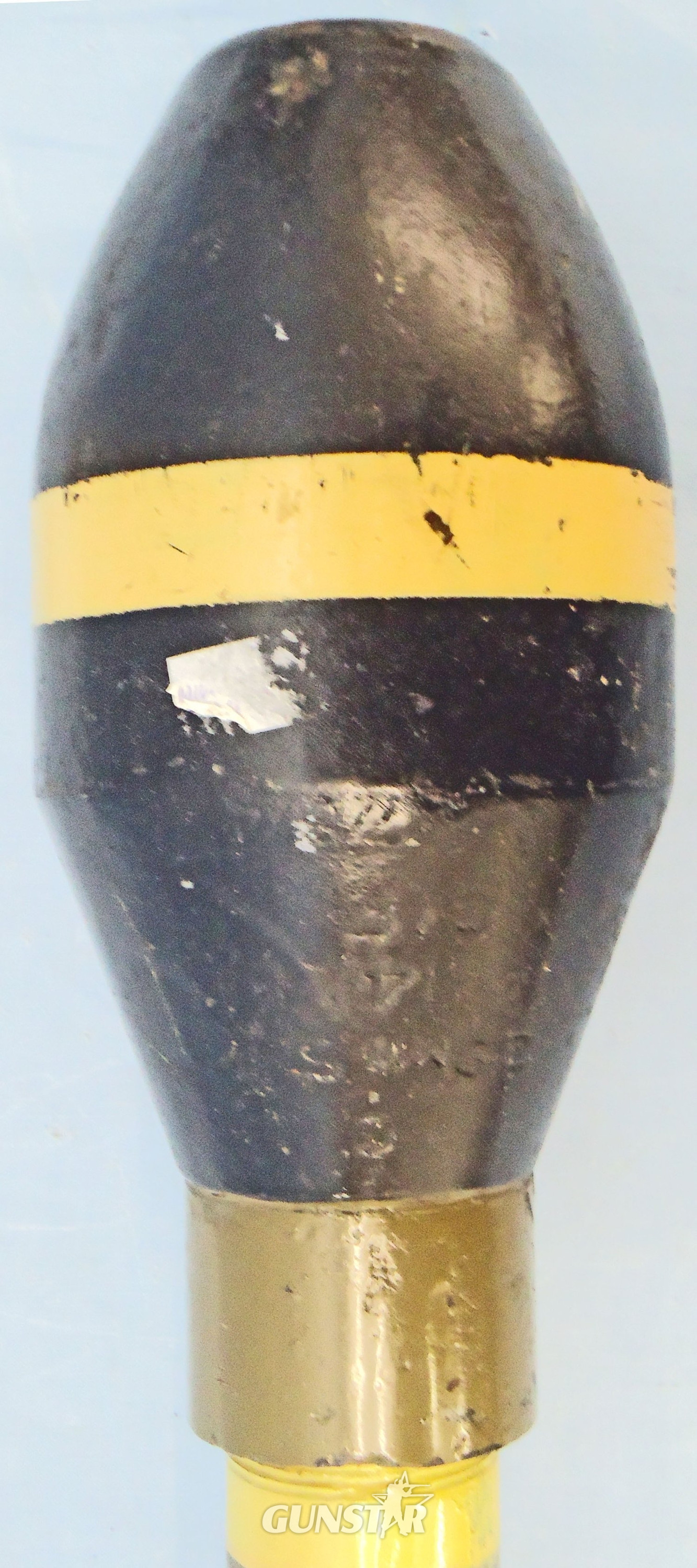 INERT DEACTIVATED. Rare, British WW2, 29mm Blacker Bombard Spigot Practice HE (High Explosive) Mortar. Sn - 22846:78 INERT DEACTIVATED. Rare, British WW2, 29mm Blacker Bombard Spigot Practice HE (High Explosive) Mortar. Sn - 22846:78  Other Ammunition 