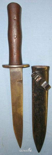 Italian Fighting Knife Constructed In Part from The 2nd Pattern Italian fascist, Knive