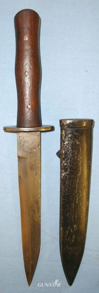 Italian Fighting Knife Constructed In Part from The 2nd Pattern Italian fascist, Knive in 