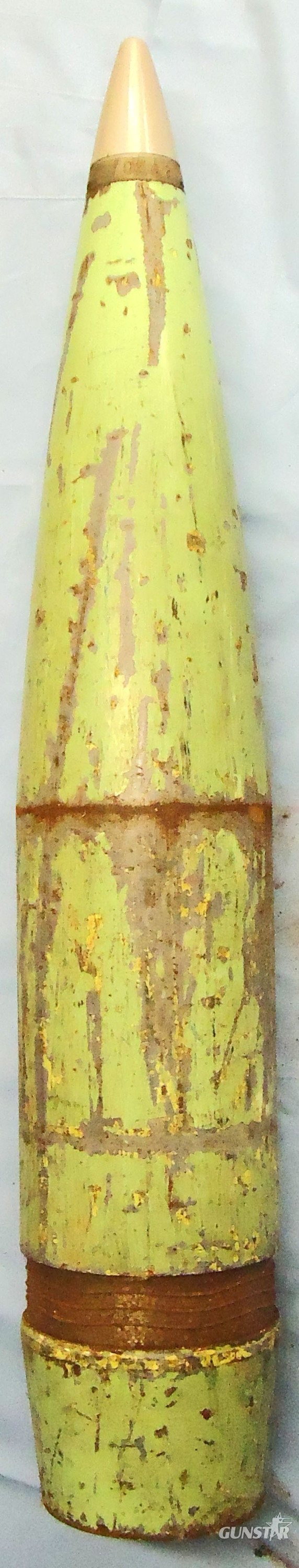  INERT DEACTIVATED. Fired, 155MM NATO FH70 Smoke Projectile. - O 2001 INERT DEACTIVATED. Fired, 155MM NATO FH70 Smoke Projectile. - O 2001  Other Ammunition