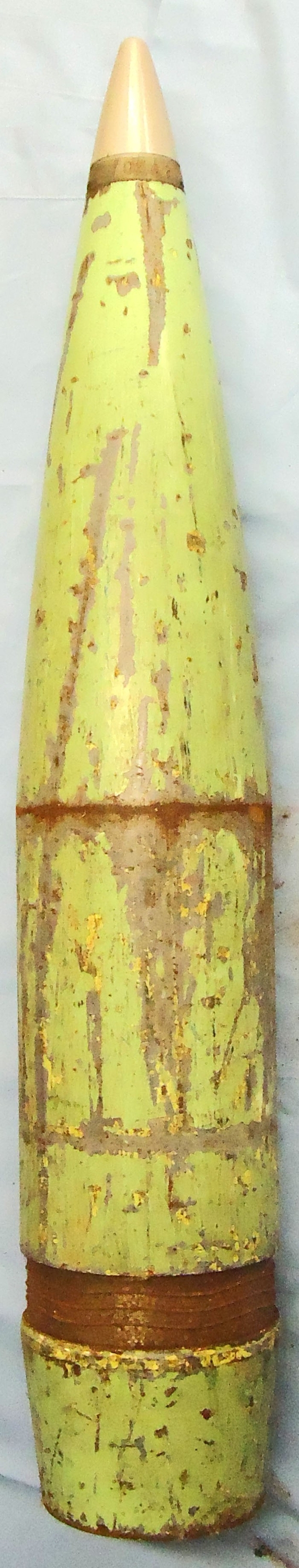  INERT DEACTIVATED. Fired, 155MM NATO FH70 Smoke Projectile. - O 2001 INERT DEACTIVATED. Fired, 155MM NATO FH70 Smoke Projectile. - O 2001  Other Ammunition