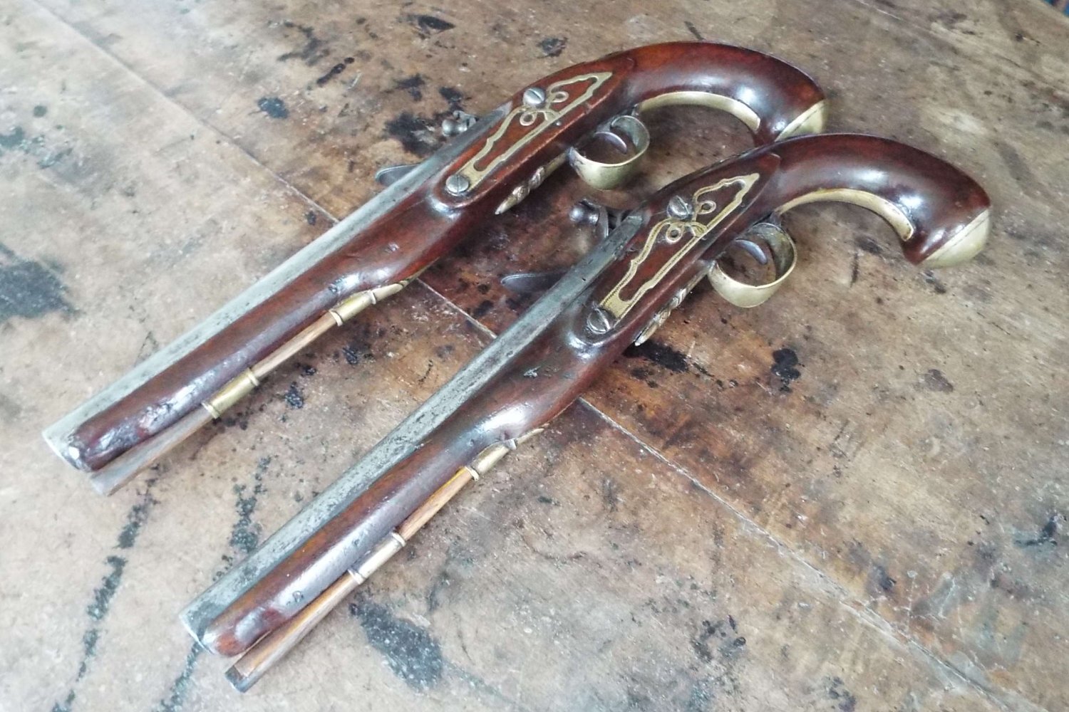  Ketland & Co holster Pistol .62 Cal Muzzleloader Muzzleloader