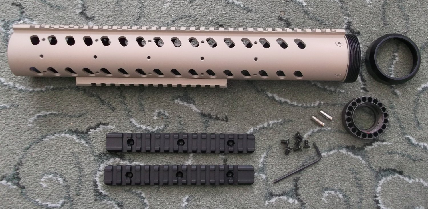 MTAR 15 inch AR15 aluminium hand-guard. Other Accessory in 