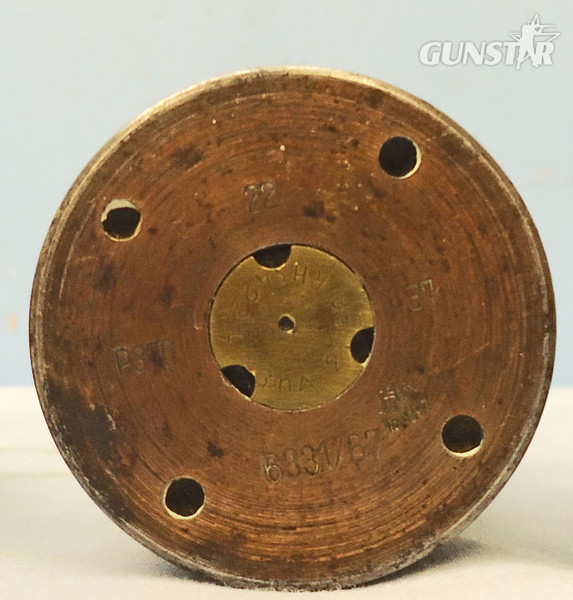 INERT DEACTIVATED. German WW2, 1937 Dated 3.7cm PAK 36 (37x250) APHE (Armour Piercing High Explosive/Trace) Round With Rare Two Piece Brass And Steel Composite Cartridge Case. Sn - 20079 INERT DEACTIVATED. German WW2, 1937 Dated 3.7cm PAK 36 (37x250) APHE (Armour Piercing High Explosive/Trace) Round With Rare Two Piece Brass And Steel Composite Cartridge Case. Sn - 20079  Other Ammunition - {CATEGORY} in 