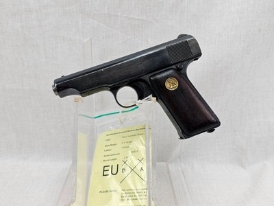 1921-1924 German Ortgies Werke Semi-Automatic Pistol Cal 7.65 Deactivated 7.62 mm Semi Auto
