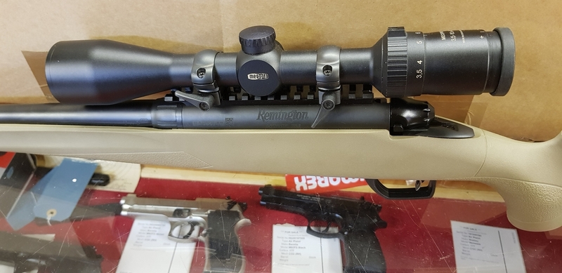 Remington 783 Synthetic Heavy Barrel Bolt Action .308 Rifle