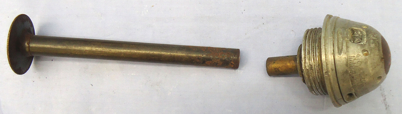 {CATEGORY} - INERT DEACTIVATED. German WW1, 1915 Dated 77mm (77x229R) Shrapnel Round. Sn - 20428 INERT DEACTIVATED. German WW1, 1915 Dated 77mm (77x229R) Shrapnel Round. Sn - 20428  Other Ammunition
