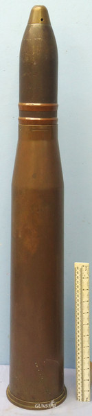 DEACTIVATED INERT. WW2 1945 dated Unfired British 17pr (76.2 x 583R) Armour Piercing Discarding Sabot/Trace (APDS/T) Round. - O 1915 DEACTIVATED INERT. WW2 1945 dated Unfired British 17pr (76.2 x 583R) Armour Piercing Discarding Sabot/Trace (APDS/T) Round. - O 1915  Other Ammunition in 