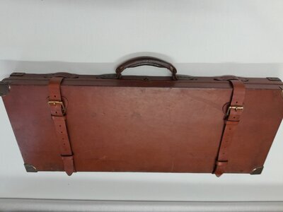 Best london oak and leather, double case None Care & Storage