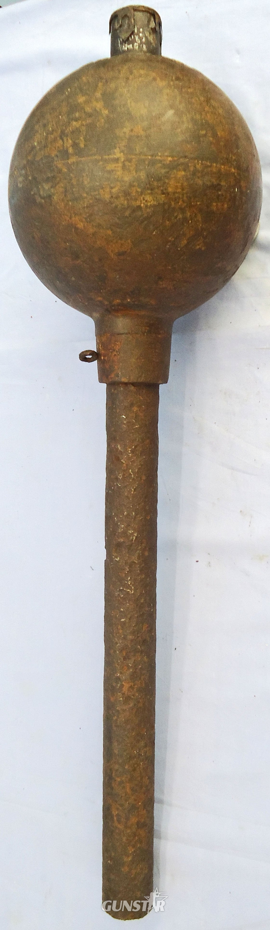 INERT DEACTIVATED. Original, 1917 Dated, British, High Explosive (HE) 2 Inch Medium Trench Mortor. - O 2238 INERT DEACTIVATED. Original, 1917 Dated, British, High Explosive (HE) 2 Inch Medium Trench Mortor. - O 2238  Other Ammunition - {CATEGORY} in 