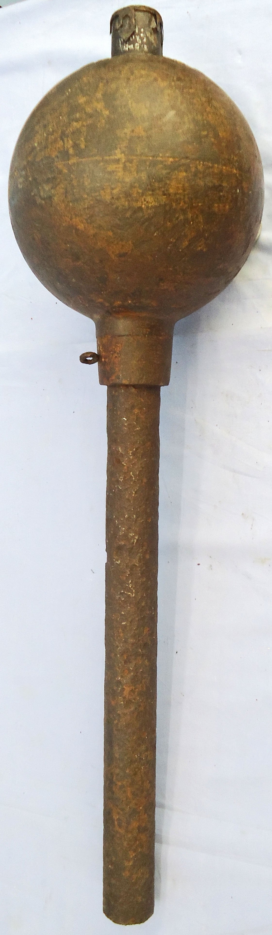 INERT DEACTIVATED. Original, 1917 Dated, British, High Explosive (HE) 2 Inch Medium Trench Mortor. - O 2238 INERT DEACTIVATED. Original, 1917 Dated, British, High Explosive (HE) 2 Inch Medium Trench Mortor. - O 2238  Other Ammunition - {CATEGORY} in 