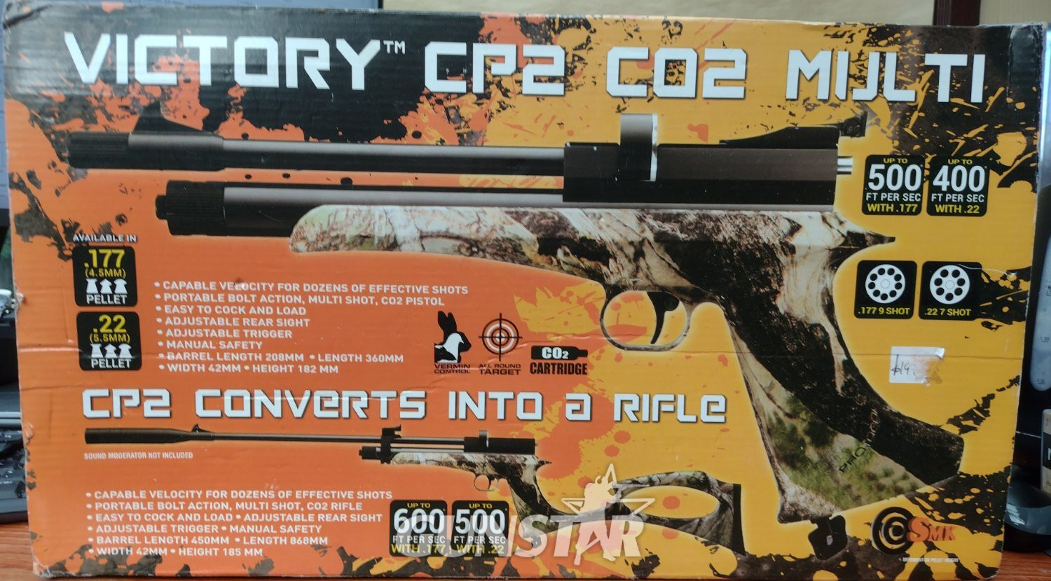 Victory CP2 .22 in 