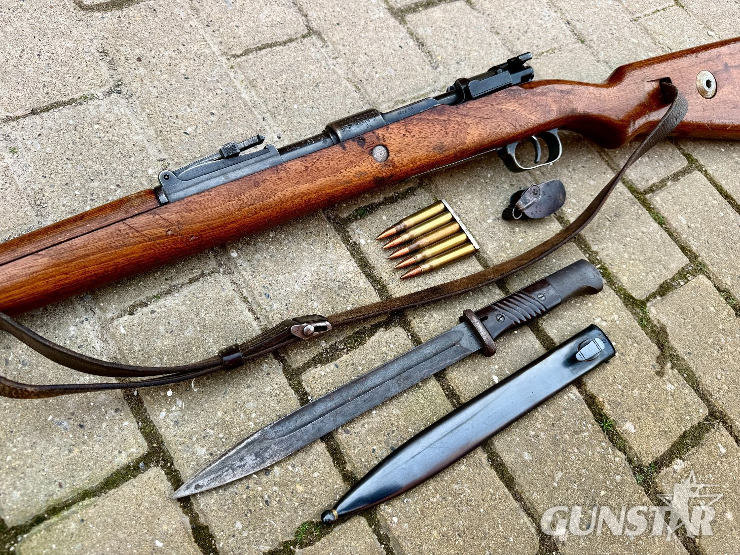 Mauser K98 K Bolt Action 8 mm Rifle