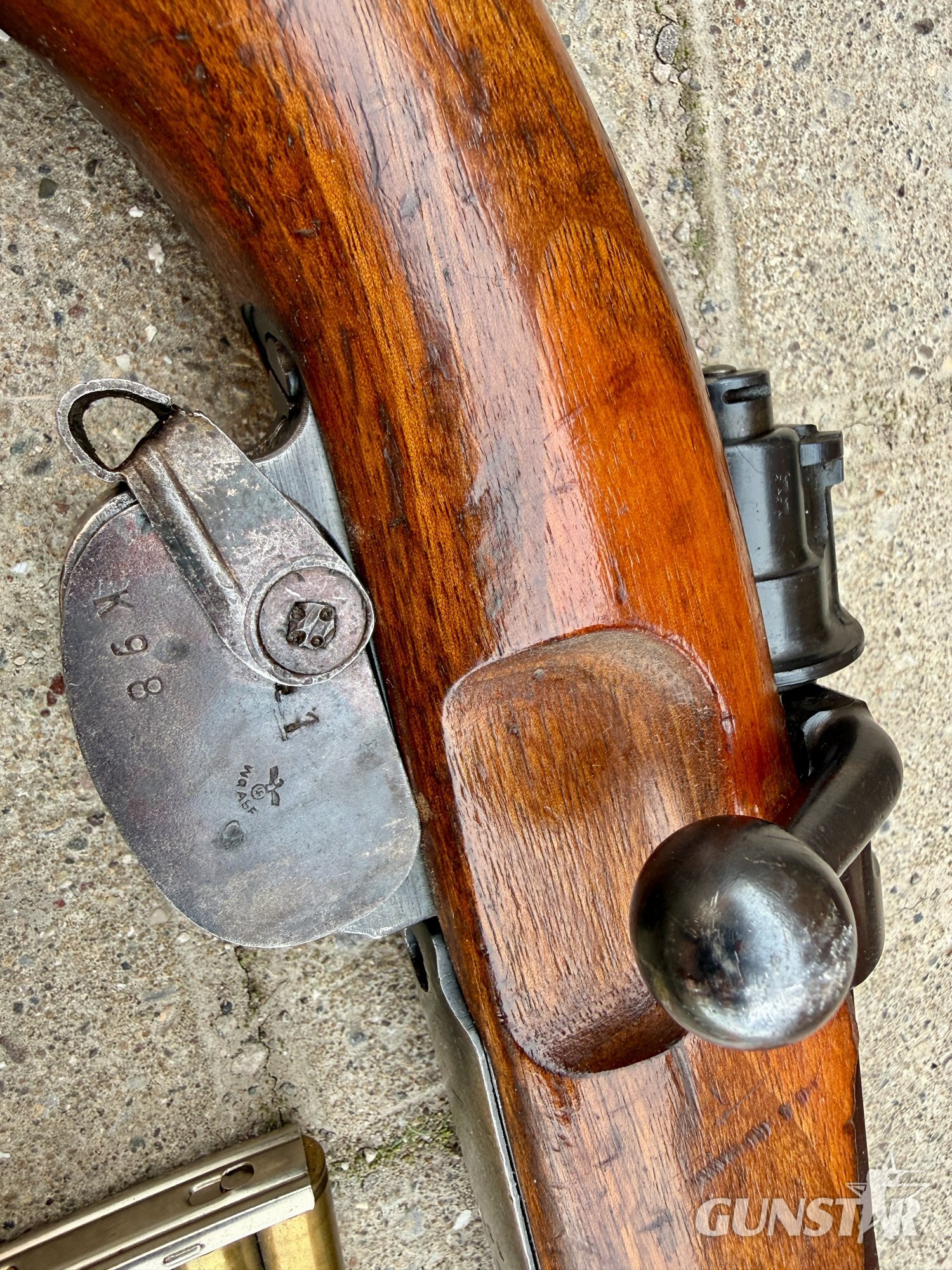 {CATEGORY} - Mauser K98 K Bolt Action 8 mm Rifle in 