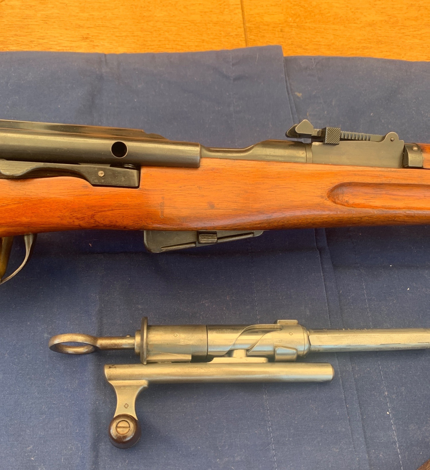  Schmidt Rubin K11 Schmidt Rubin K11.  Trainer  Bolt Action .22 Long Rifle (.22 LR) Rifle