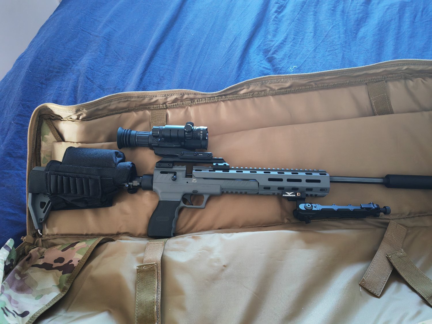 nemesis  air rifle  .22