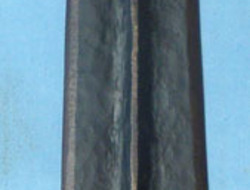 African Masai Lion Spear With Long 54cm Leaf Shaped Blade With Raised Medial Rid Other Blade