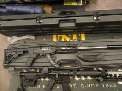 Ruger Tactical Hammer Forged Target Stainless Barrel Semi-Auto .22 Rifle