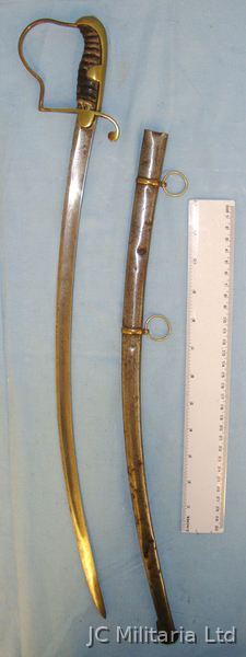 Georgian Era \\\'Military Outfitter’s Sample\\\' Miniature British 1796 Pattern Ligh Sword in 