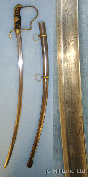  Georgian Era \\\'Military Outfitter’s Sample\\\' Miniature British 1796 Pattern Ligh Sword