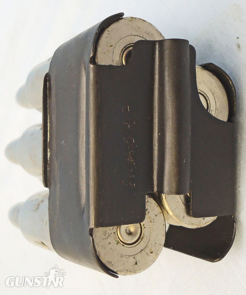 INERT DEACTIVATED. Russian, PRTS 14.5mm Anti-Tank Rifle Clip Of 5 Dummy Rounds. Sn - 20080 INERT DEACTIVATED. Russian, PRTS 14.5mm Anti-Tank Rifle Clip Of 5 Dummy Rounds. Sn - 20080  Other Ammunition 