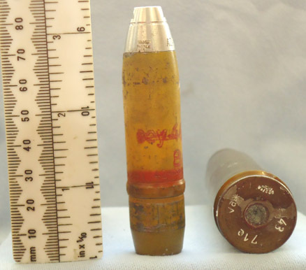 DEACTIVATED INERT Unfired Near Mint German WW2 (1943 Dated) German 20 mm Flak 38 DEACTIVATED INERT Unfired Near Mint German WW2 (1943 Dated) German 20 mm Flak 38 Antique & Militaria