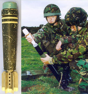 INERT DEACTIVATED. British, Unfired, 51MM Practice Mortar. - O 2045 INERT DEACTIVATED. British, Unfired, 51MM Practice Mortar. - O 2045  Other