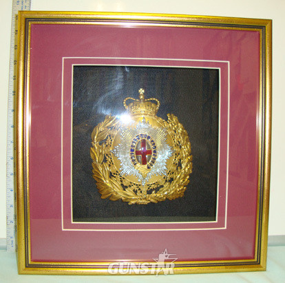 Firmin LIFEGUARDS Officer's Full dress Plumed Helmet Plate by Firmin. W.01. English in  Other Accessory in 