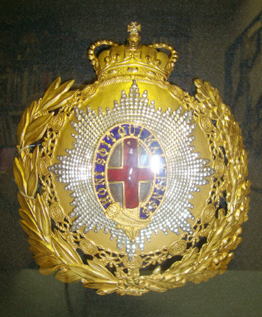 Firmin LIFEGUARDS Officer's Full dress Plumed Helmet Plate by Firmin. W.01. English in  Other Accessory