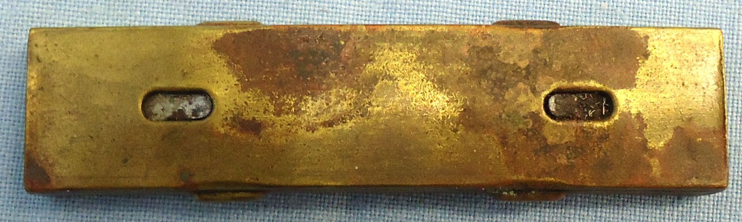 {CATEGORY} - INERT DEACTIVATED. WW2, Japanese 6.5mm (6.5x50SR) Arisaka 5 Ball Rounds in a Brass and Steel Stripper Clip. O 2311 INERT DEACTIVATED. WW2, Japanese 6.5mm (6.5x50SR) Arisaka 5 Ball Rounds in a Brass and Steel Stripper Clip. O 2311 Various Other Ammunition