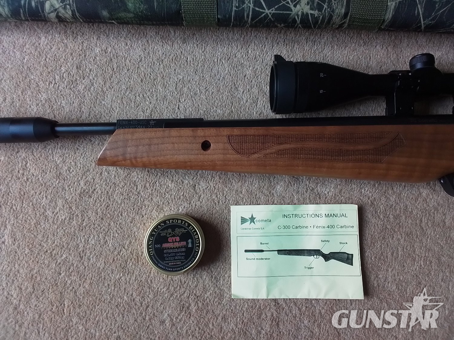 Cometa Fenix 400 USC .177 - {CATEGORY} in 