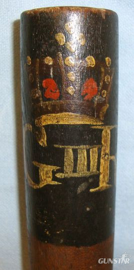 1760-1820 Large George III Police/ Magistrates Tip Staff Decorated To Brechin, S 1760-1820 Large George III Police/ Magistrates Tip Staff Decorated To Brechin, S Other Accessory