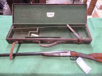 English Boxlock E/J Side By Side 20 Bore/gauge