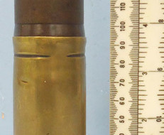 DEACTIVATED INERT. British Unfired Early VSM (Vickers Son and Maxim) 37mm (37 x  DEACTIVATED INERT. British Unfired Early VSM (Vickers Son and Maxim) 37mm (37 x  Antique & Militaria