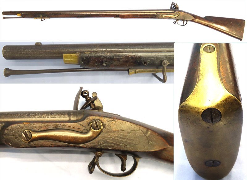 Napoleonic Wars Era, c.1800, TOWER Brown Bess .750 , 39 Inch Barrel, India Pattern Regulation Antique Musket Sn 23478:68 Napoleonic Wars Era, c.1800, TOWER Brown Bess .750 , 39 Inch Barrel, India Pattern Regulation Antique Musket Sn 23478:68 Muzzleloader Various Rifle