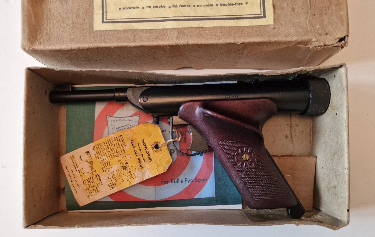 Targe -Air Pistol Co Targe-Aire .22 Calibre Air Pistol .22 - {CATEGORY} in 