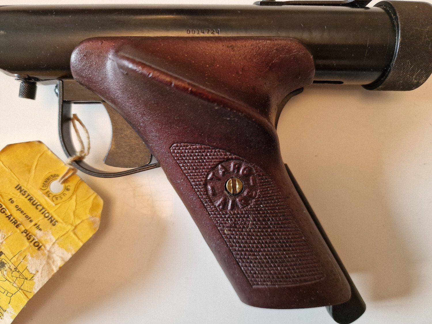 Targe -Air Pistol Co Targe-Aire .22 Calibre Air Pistol .22 