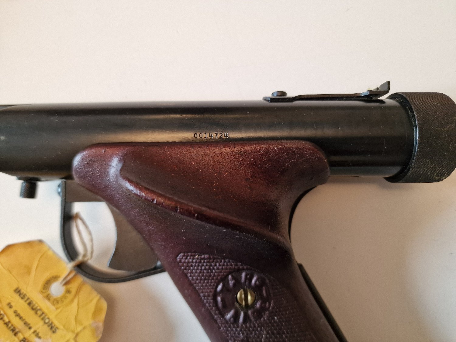 {CATEGORY} - Targe -Air Pistol Co Targe-Aire .22 Calibre Air Pistol .22