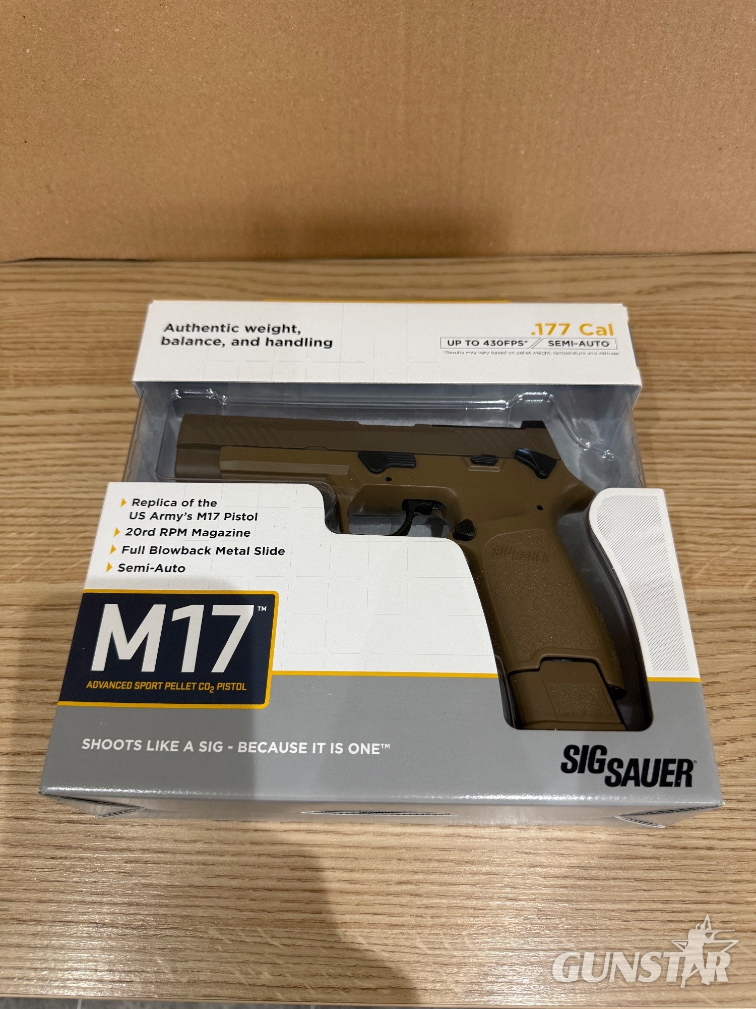 Sig Sauer M17 .177 in 