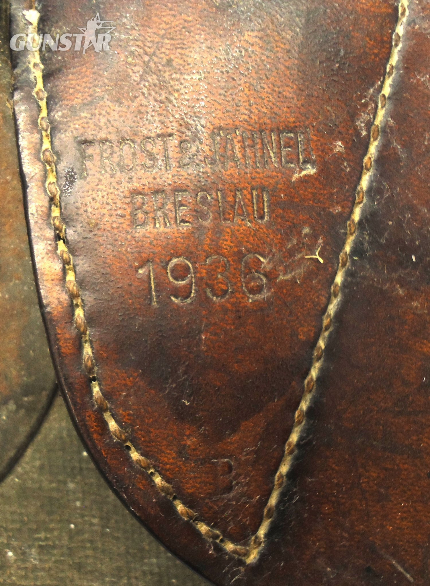 German, 1936 Dated, Military Leather Cavalry Saddle. - L 158 German, 1936 Dated, Military Leather Cavalry Saddle. - L 158 Antique & Militaria - {CATEGORY} in 