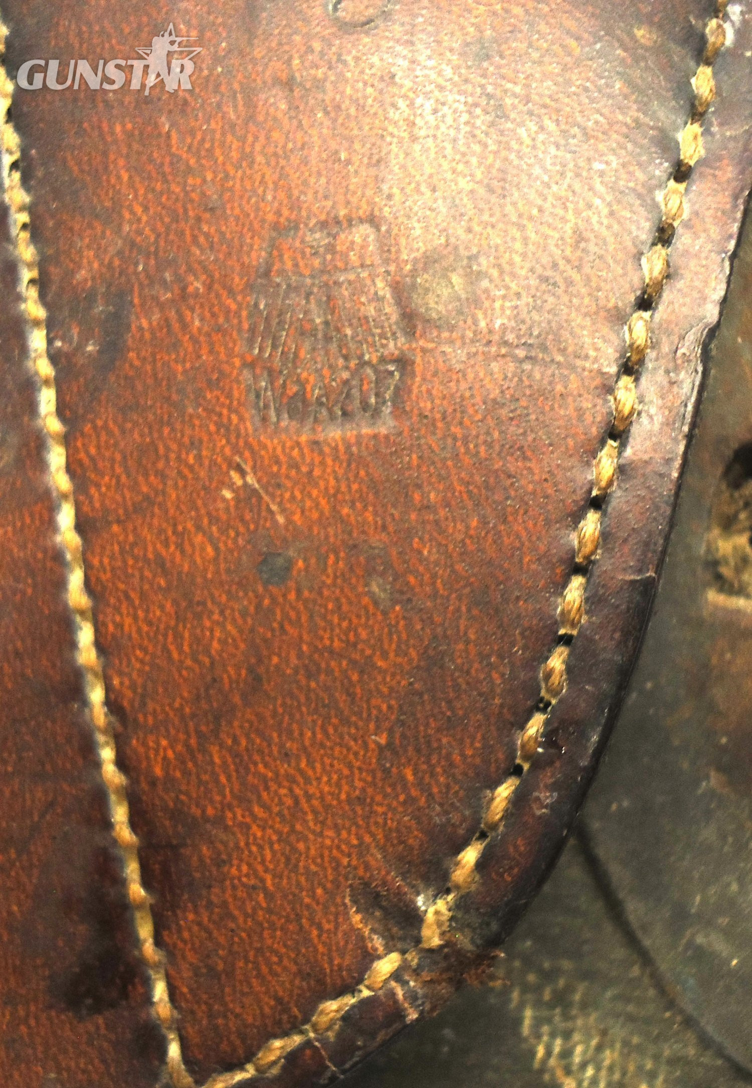 German, 1936 Dated, Military Leather Cavalry Saddle. - L 158 German, 1936 Dated, Military Leather Cavalry Saddle. - L 158 Antique & Militaria - {CATEGORY}