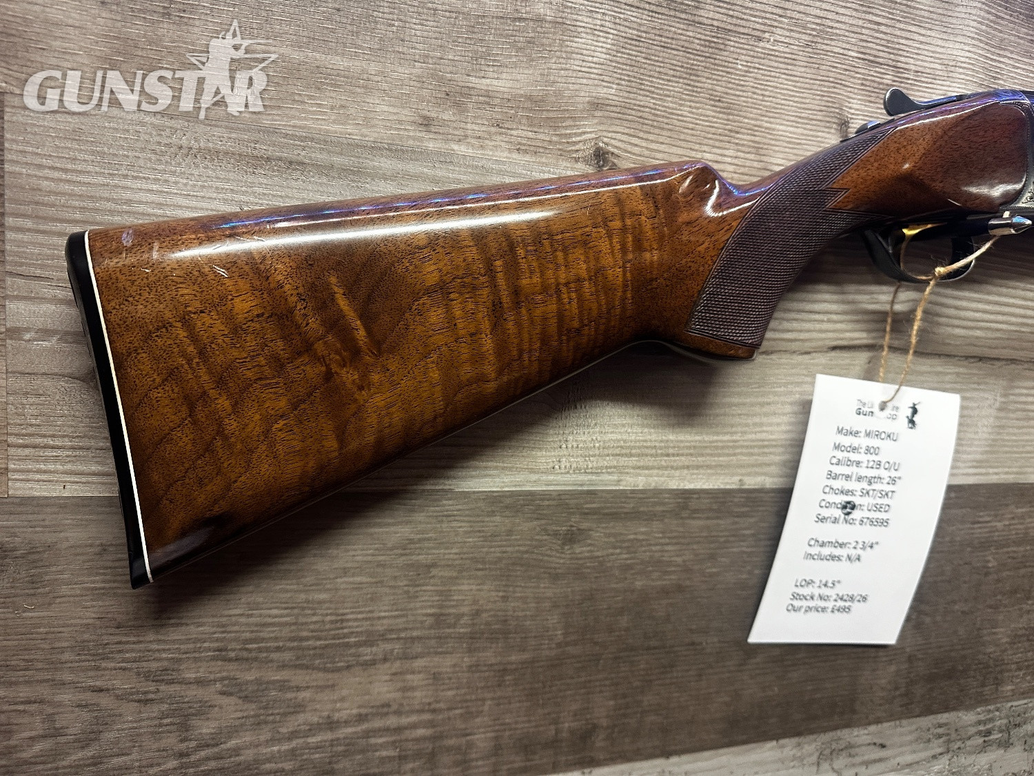 Miroku 800 Over and Under 12 Bore/gauge
